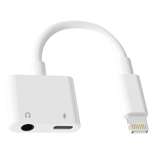 innovation2020  iPhone イヤホン 変換アダプタ iPhone イヤホン 変換アダプタ 2個セット 充電しながらイヤホン